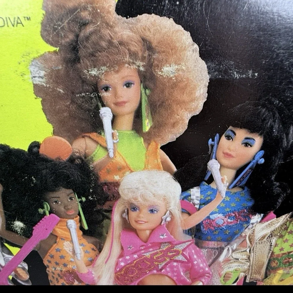 Mattel Barbie and the Rockers Dee Dee 1986 Dancing Action NRFB